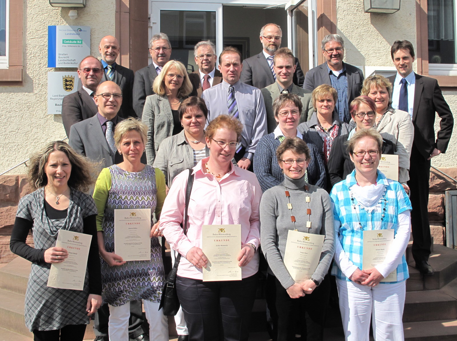 Absolventen der Fachschule 2010-12